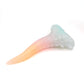 Dragon's Tail Medium 00-31 Soft Near Clear Halloween Seaglass