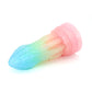 Dark Mantle Large 00-31 Soft Near Clear Neon Blue Seaglass UV Suction Base
