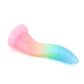 Dark Mantle Tentacle Large 00-31 Soft Near Clear Neon Blue Seaglass UV Suction Base FLOP