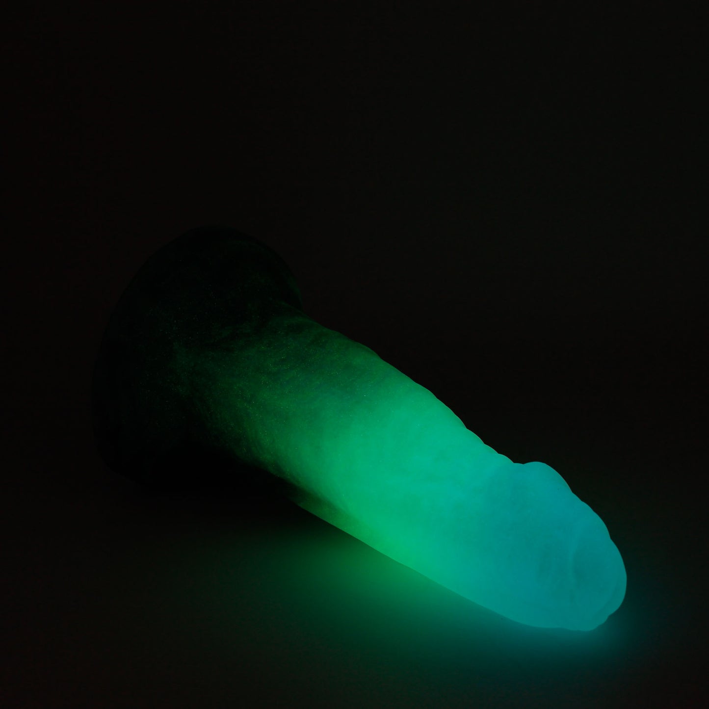 Dwarven Barbarian Large 00-31 Soft Near Clear Witches Cauldron GITD CS Suction Base