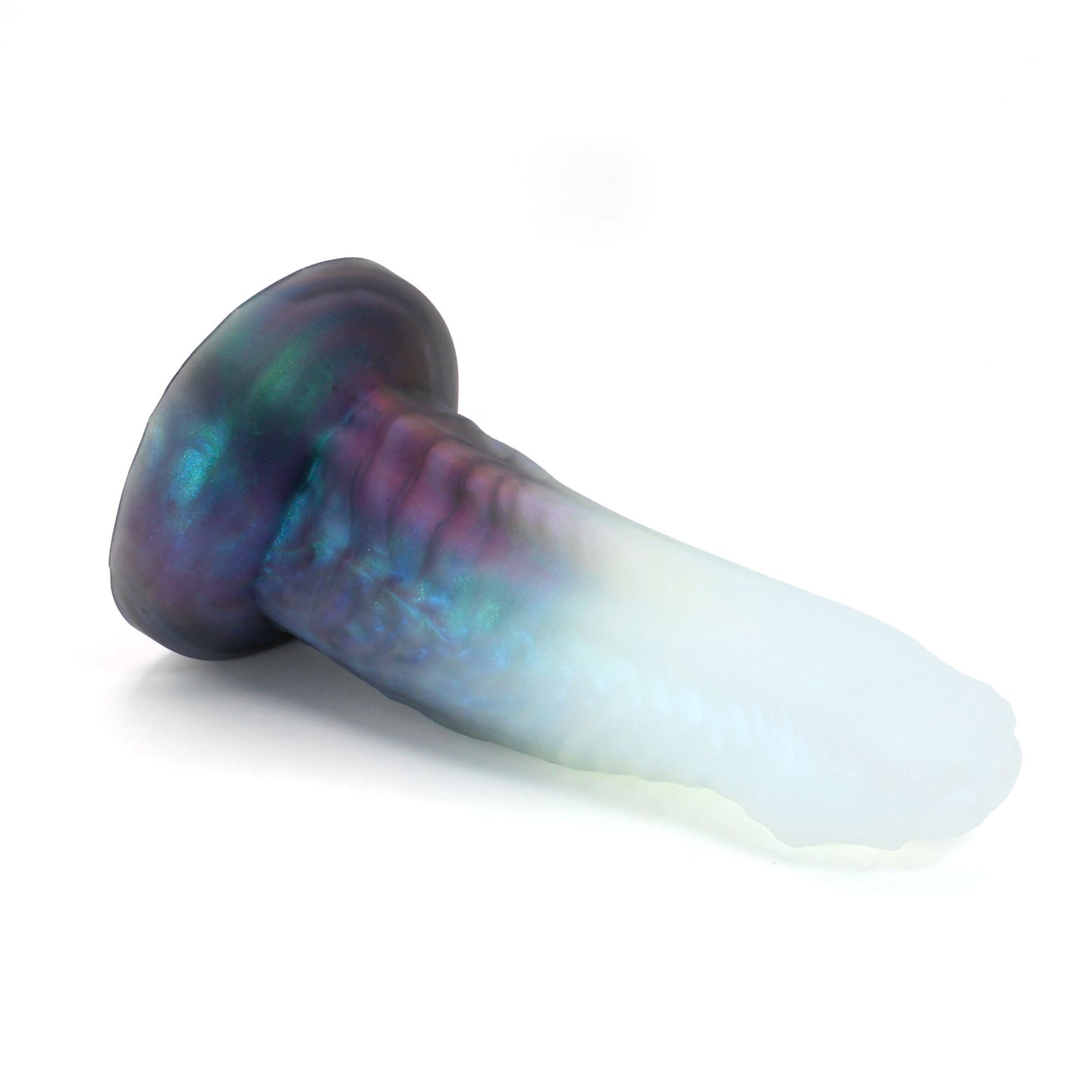 Dwarven Barbarian Large 00-31 Soft Near Clear Witches Cauldron GITD CS Suction Base