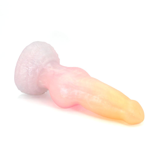 Direwolf Large 00-31 Soft Near Clear Halloween Seaglass