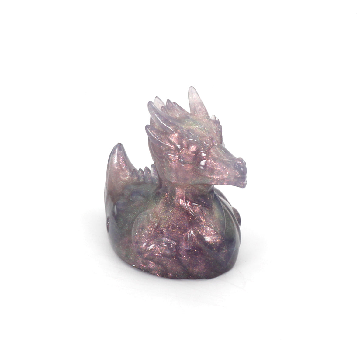 Kobold Duckie Squish  00-31 Soft Near Clear Purple Shimmer CS FLOP