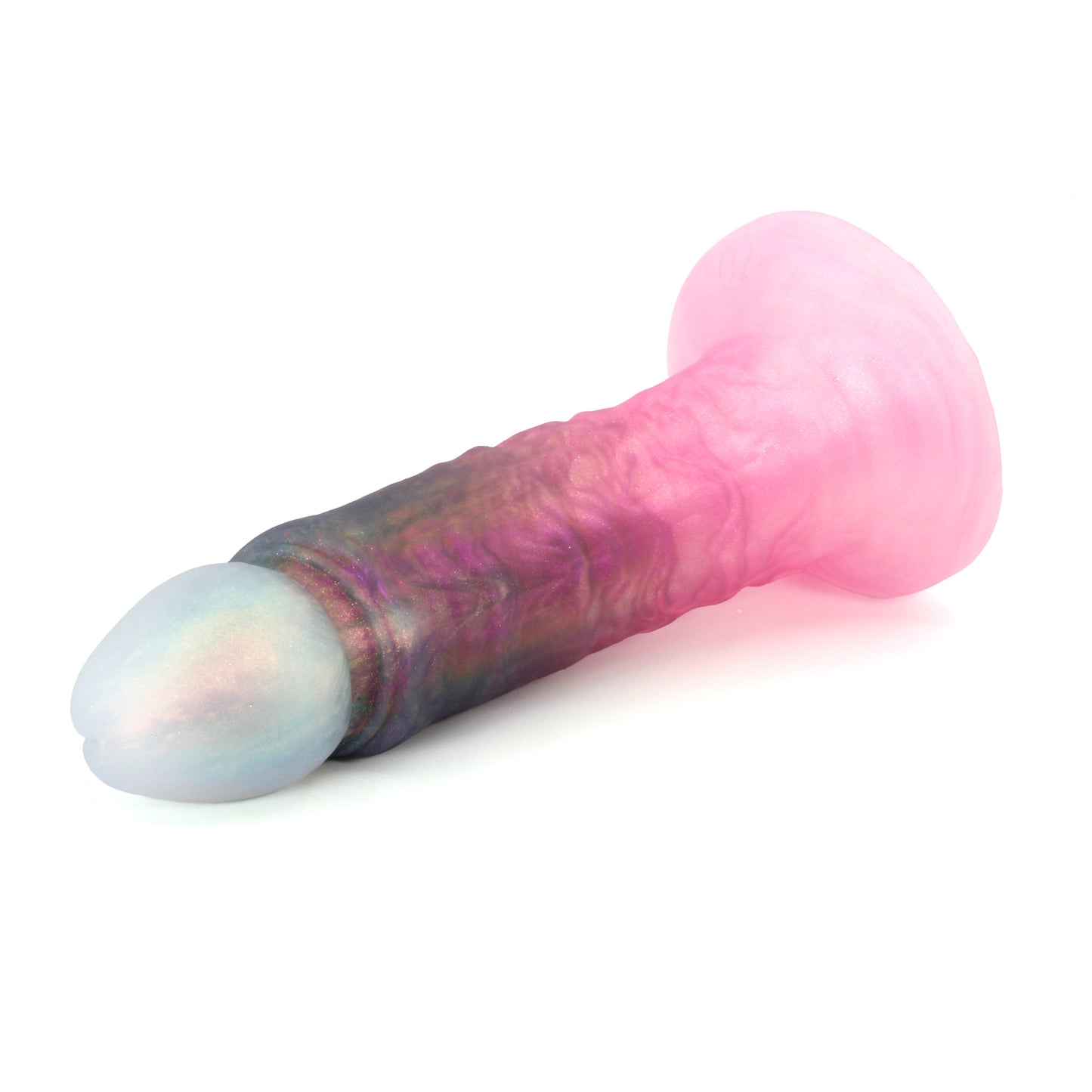 Human Bard Large 00-31 Soft Near Clear Pink Flare CS Suction Base