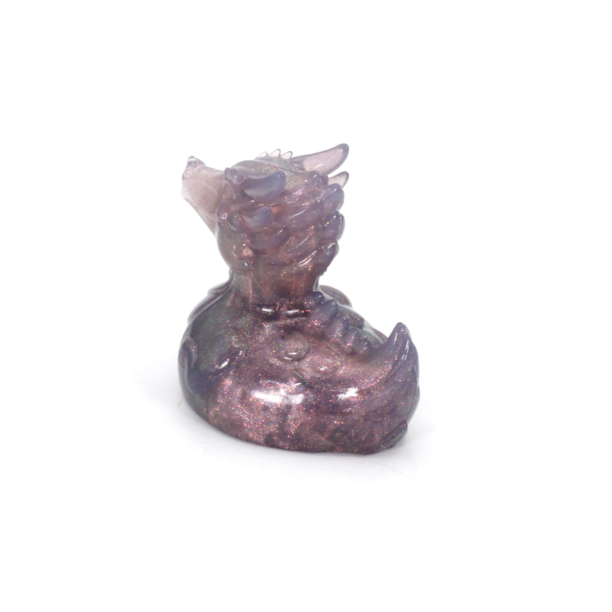 Kobold Duckie Squish  00-31 Soft Near Clear Purple Shimmer CS FLOP