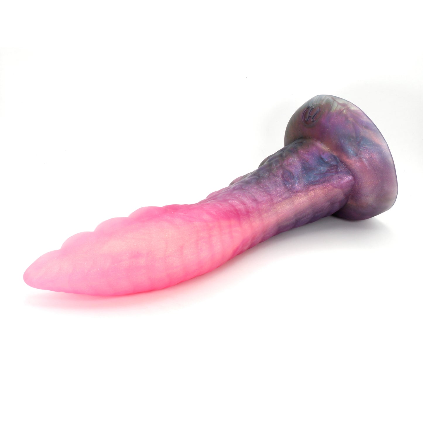 Dark Mantle Tentacle X-Large 00-31 Soft Near Clear Rosebud CS Suction Base
