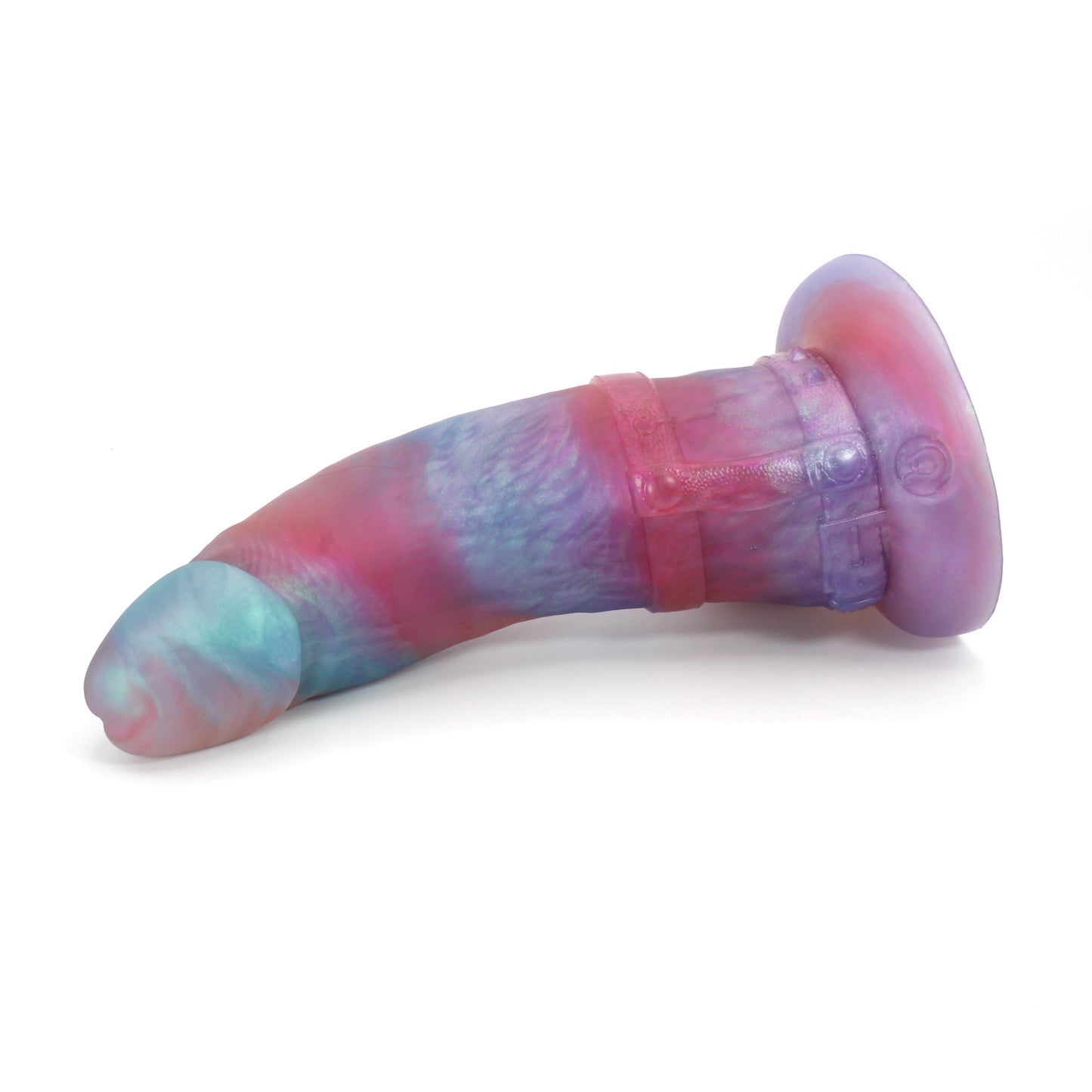 Astarion the Vampire Rogue Large 00-31 Soft Near Clear Flourite Shimmer CS Suction Base