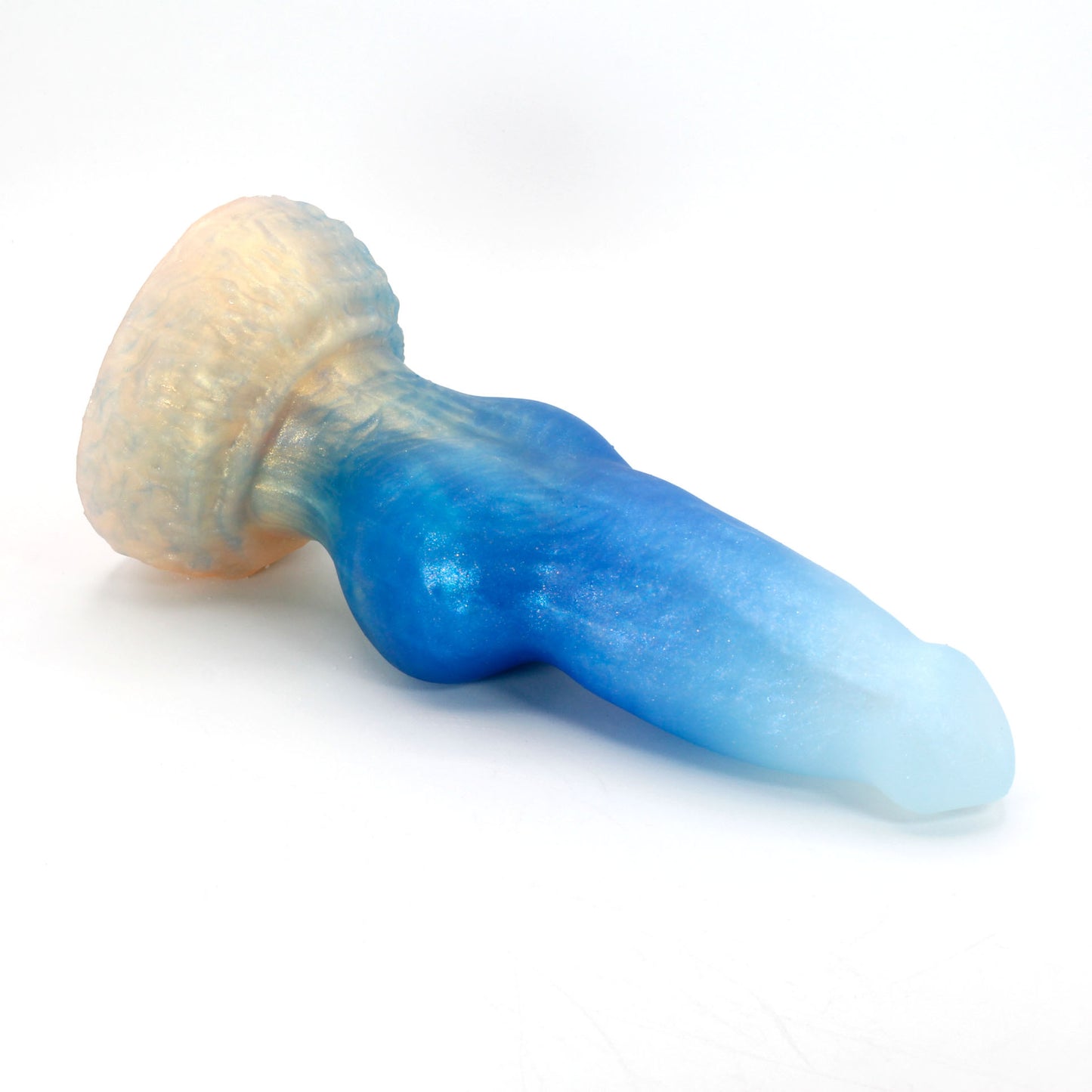 Direwolf Medium 00-31 Soft Near Clear Beachside GITD Color Shift Suction Base