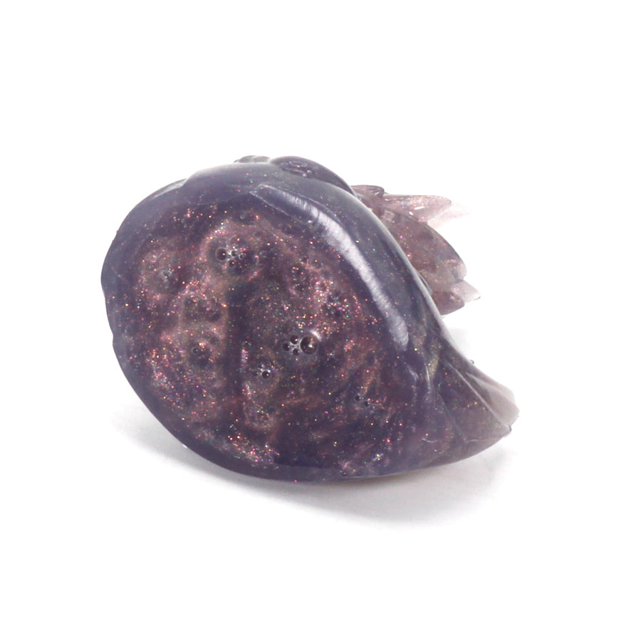 Kobold Duckie Squish  00-31 Soft Near Clear Purple Shimmer CS FLOP