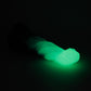 Mind Flayer Medium 00-31 Soft Near Clear Halfway to Halloween GITD Color Shift Suction Base