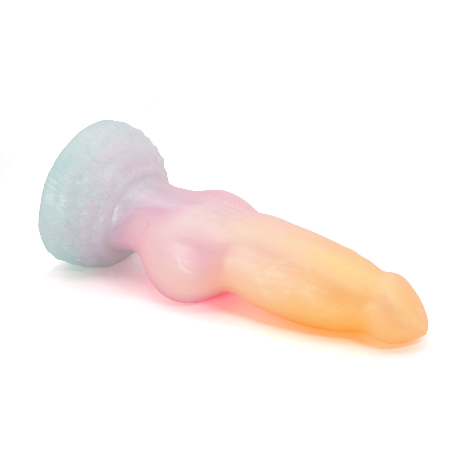 Direwolf XX-Large 00-31 Soft Near Clear Halloween Seaglass Suction Base