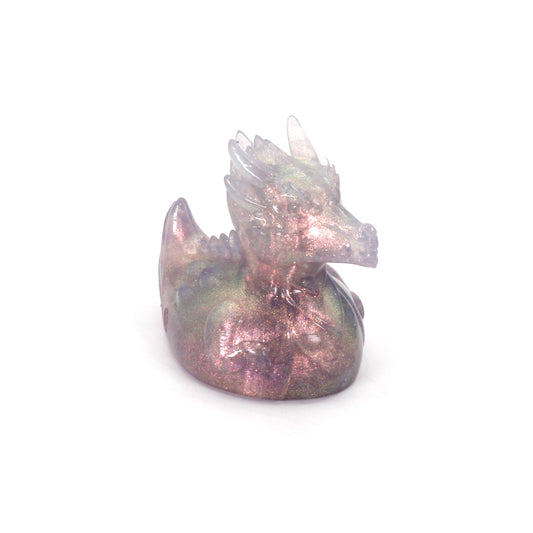 Kobold Duckie Squish  00-31 Soft Near Clear Purple Shimmer CS FLOP