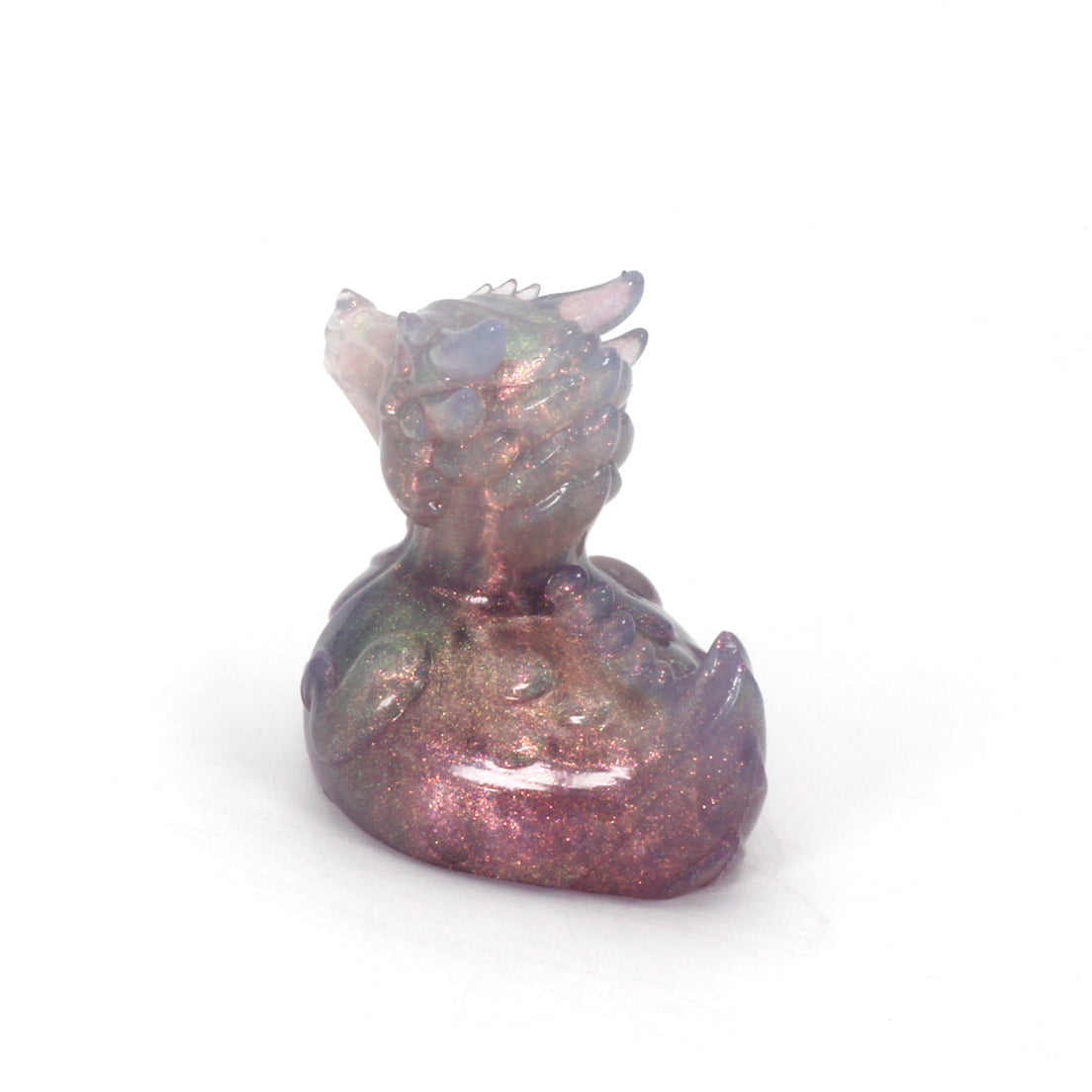 Kobold Duckie Squish  00-31 Soft Near Clear Purple Shimmer CS FLOP