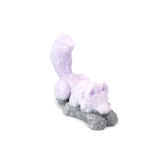 Direwolf Squish Small 00-30 Soft Purple Gray GITD