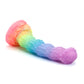 Kelpie Large 00-30 Soft Rainbow Fade GITD Suction Base