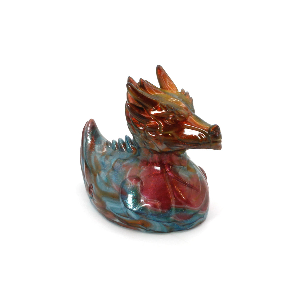 Kobold Duckie Squish  00-20 Super Soft Teal Dragon's Breath CS