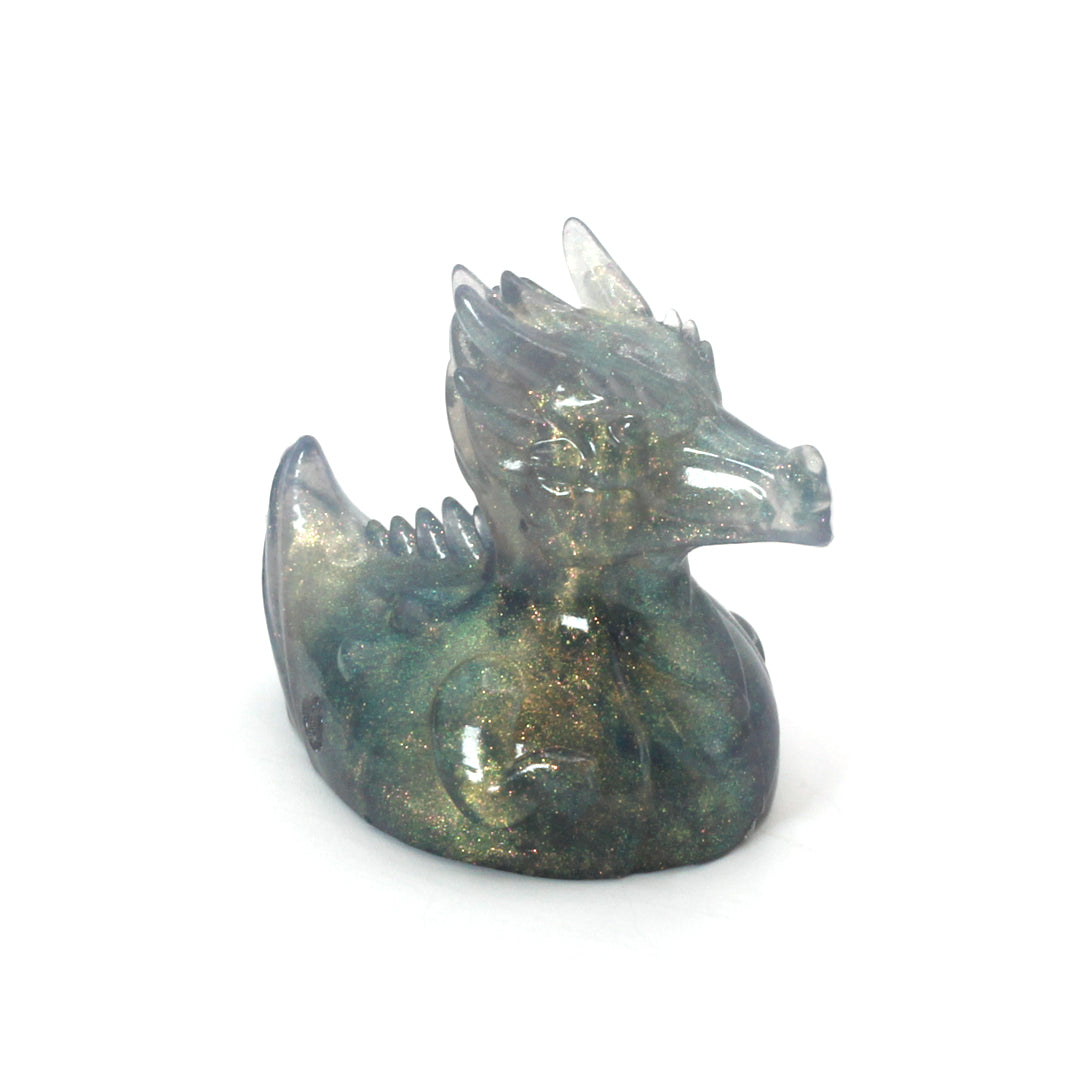 Kobold Duckie Squish  00-31 Soft Near Clear Purple Shimmer