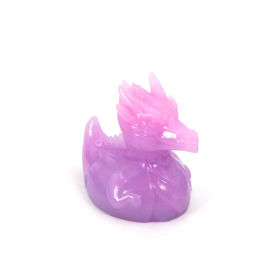 Kobold Ducky Squish Pink Purple GITD