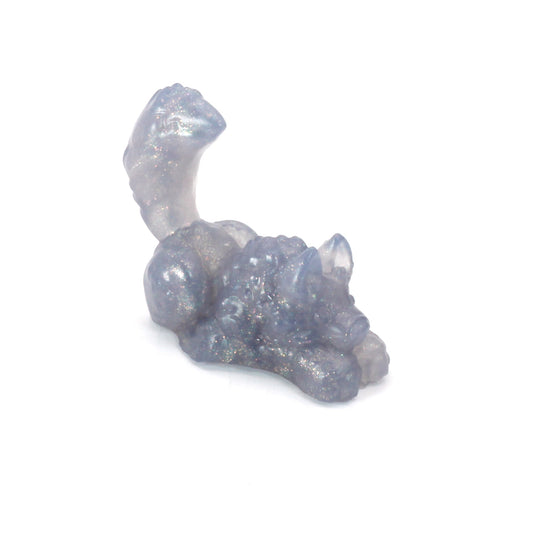 Direwolf Squish Small 00-31 Soft Near Clear Mystery Stardust CS
