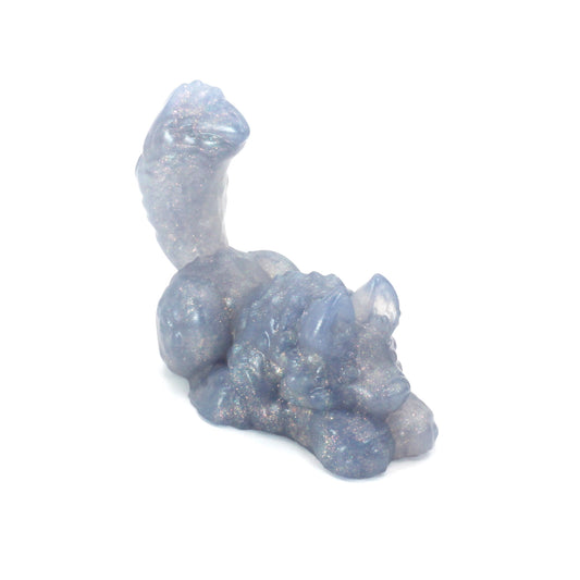 Direwolf Squish Large 00-31 Soft Near Clear Mystery Stardust CS