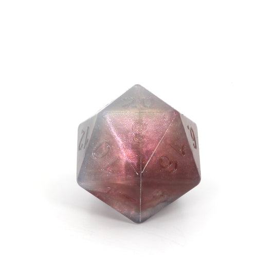Jumbo Squish Dice 00-31 Soft Near Clear Pink Flare CS