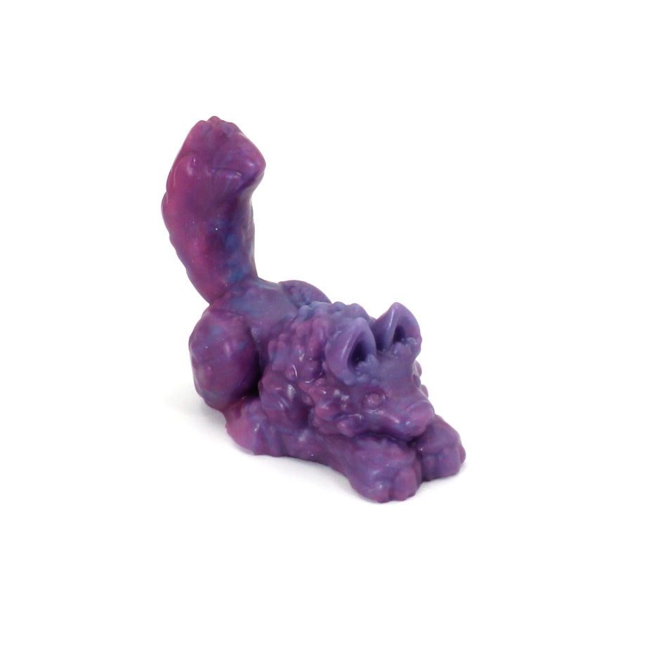 Direwolf Squish Small  Purple Blue