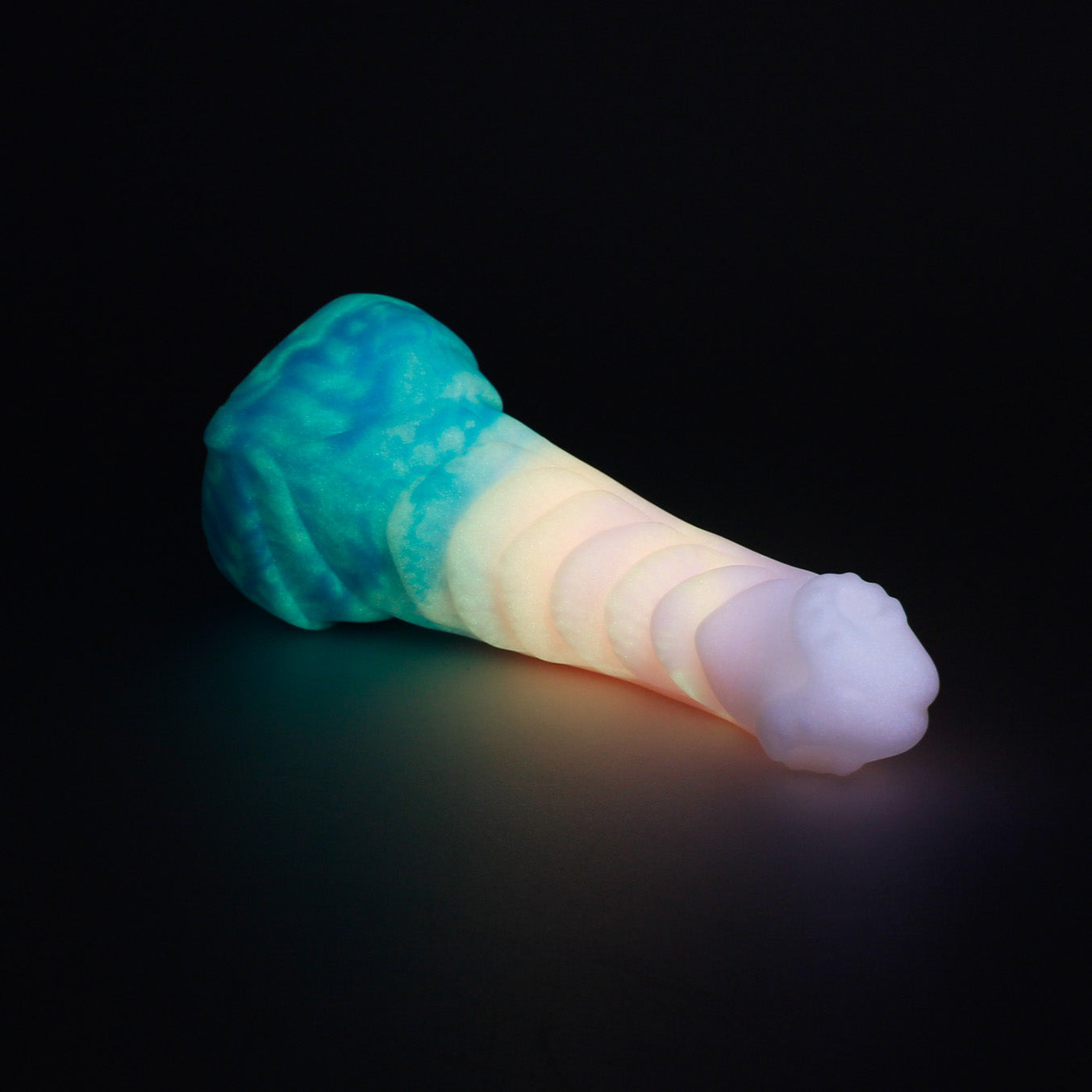 Basilisk X-Small 00-30 Soft Trans Pride GITD Suction Base