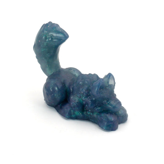 Direwolf Squish Small 00-31 Soft Near Clear Deep Teal