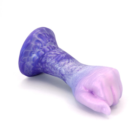 CeelCee Dragon's Unarmed Strike One Size 00-50 Medium Purple Marble Fade Suction Base FLOP