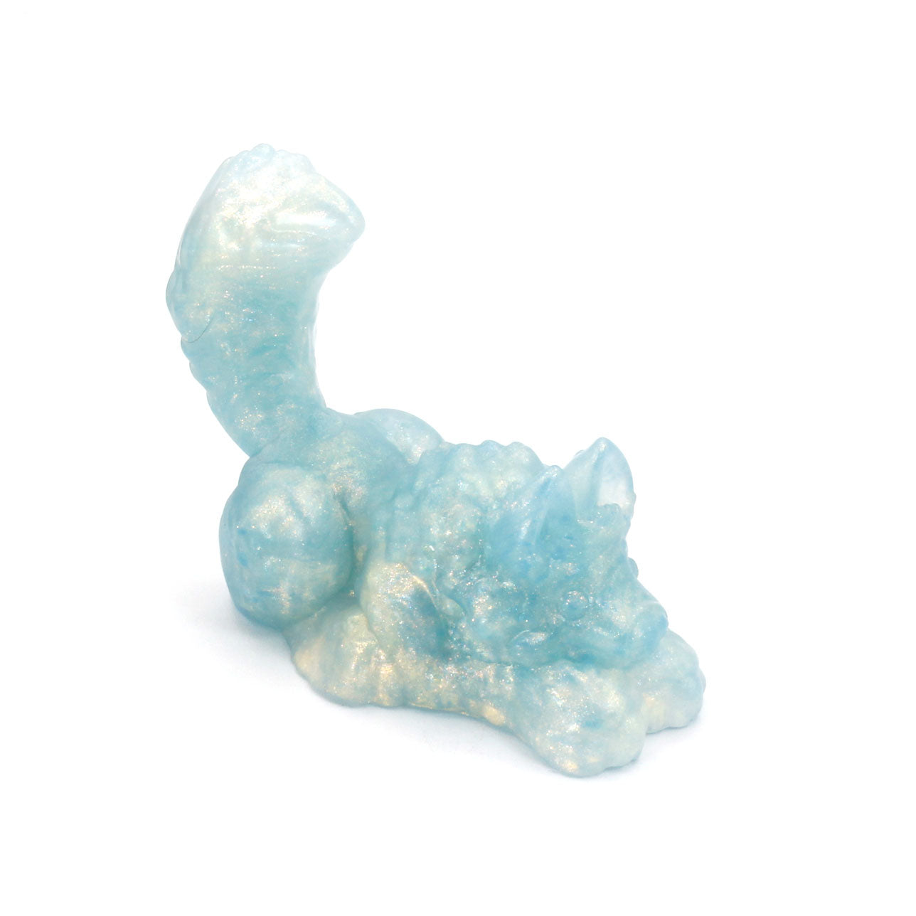 Direwolf Squish Large 00-31 Soft Near Clear Sage Color Shift
