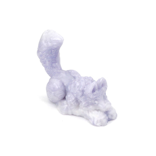 Direwolf Squish Small  Lavender White