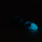 Human Bard X-Small 00-30 Soft Blue Color Spray GITD Suction Base