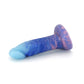 Human Bard X-Small 00-30 Soft Blue Color Spray GITD Suction Base