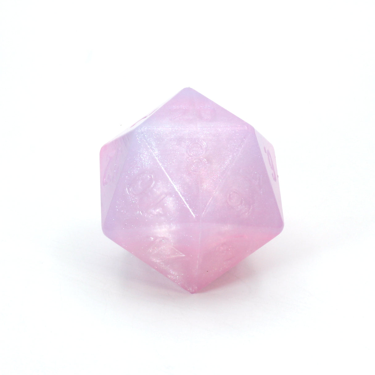 Jumbo Squishy Dice 00-31 Soft Near Clear Seaglass CS