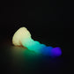 Kelpie X-Small 00-30 Soft Rainbow Fade GITD Suction Base