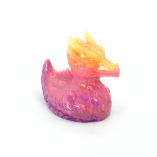 Kobold Ducky Squish Small  Summer Sunset GITD