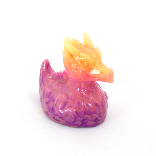 Kobold Ducky Squish Small  Summer Sunset GITD