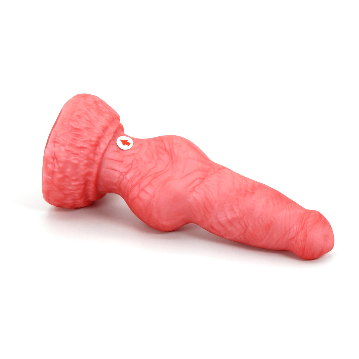 Direwolf X-Small 00-30 Soft Pink Pearl GITD Suction Base FLOP