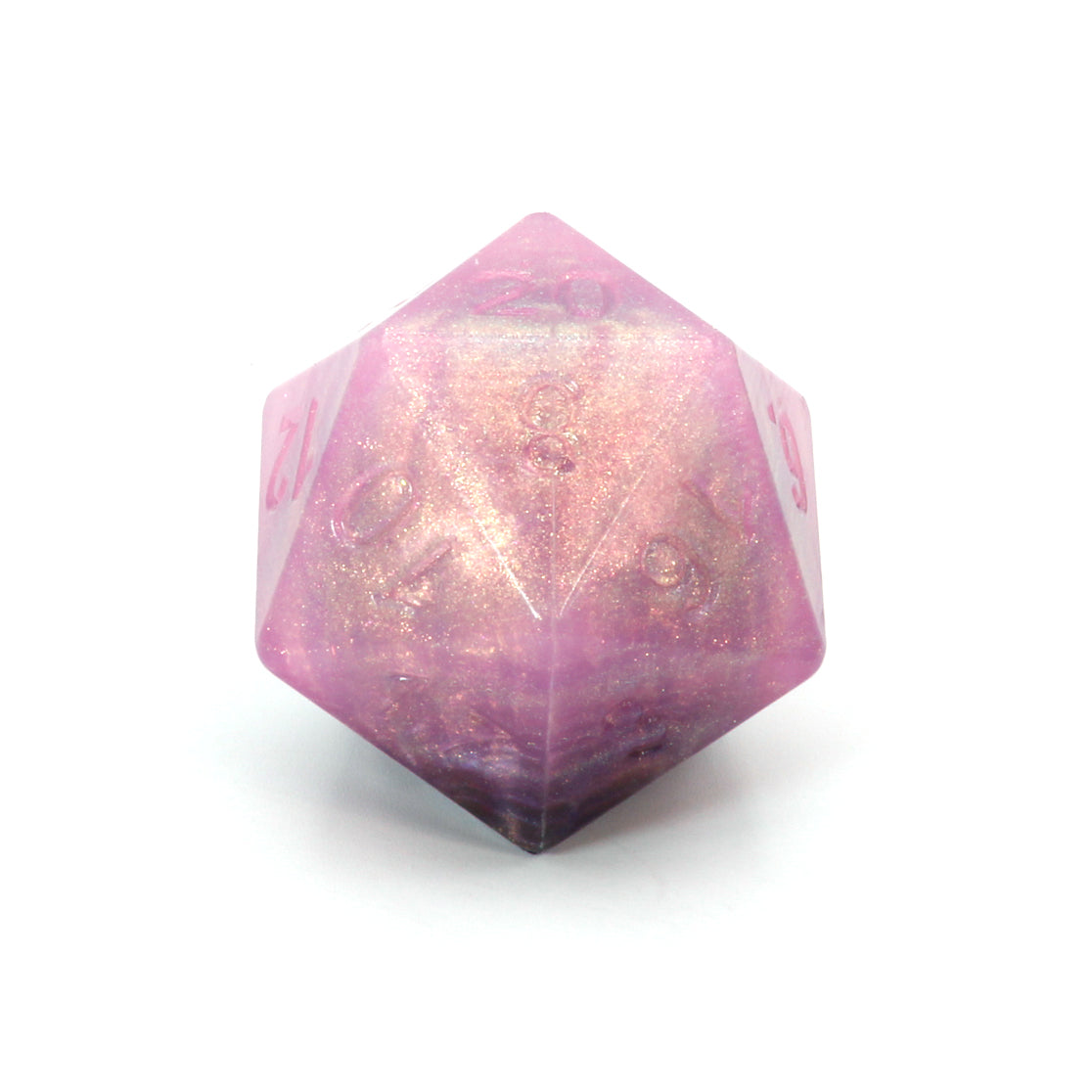 Jumbo Squishy Dice 00-31 Soft Near Clear Rosebud CS