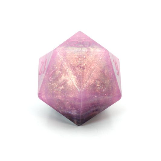 Jumbo Squishy Dice 00-31 Soft Near Clear Rosebud CS