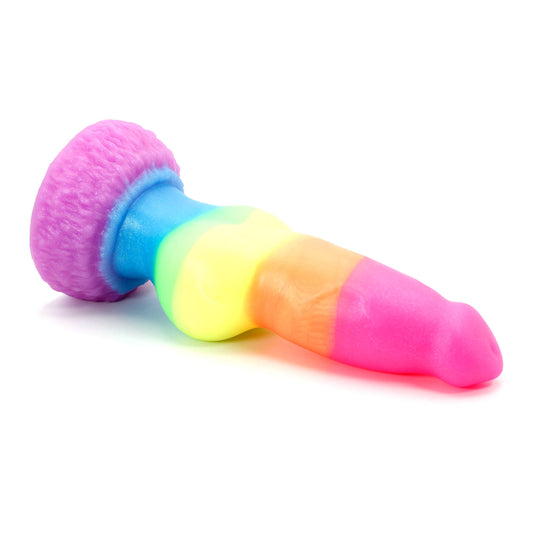 Large Direwolf 00-20 Super Soft Rainbow Pop UV GITD