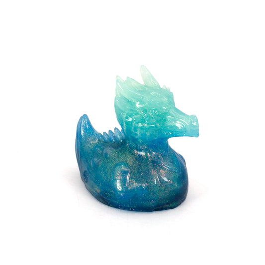 Kobold Ducky Squish Small 00-31 Soft Near Clear Aurora GITD CS