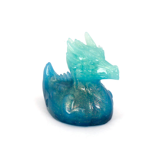 Kobold Ducky Squish Small 00-31 Soft Near Clear Aurora GITD CS