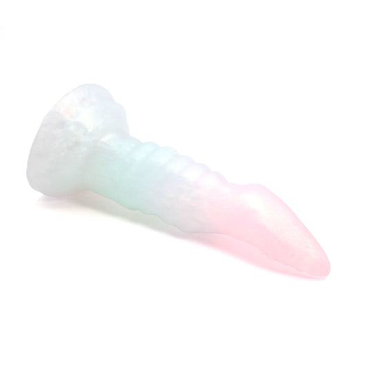 Displacer Large 00-31 Soft Near Clear Pink Seaglass Color Shift