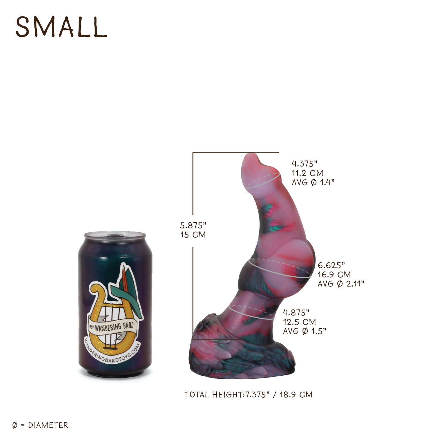 Owlbear Small 00-31 Soft Near Clear Deep Blue CS