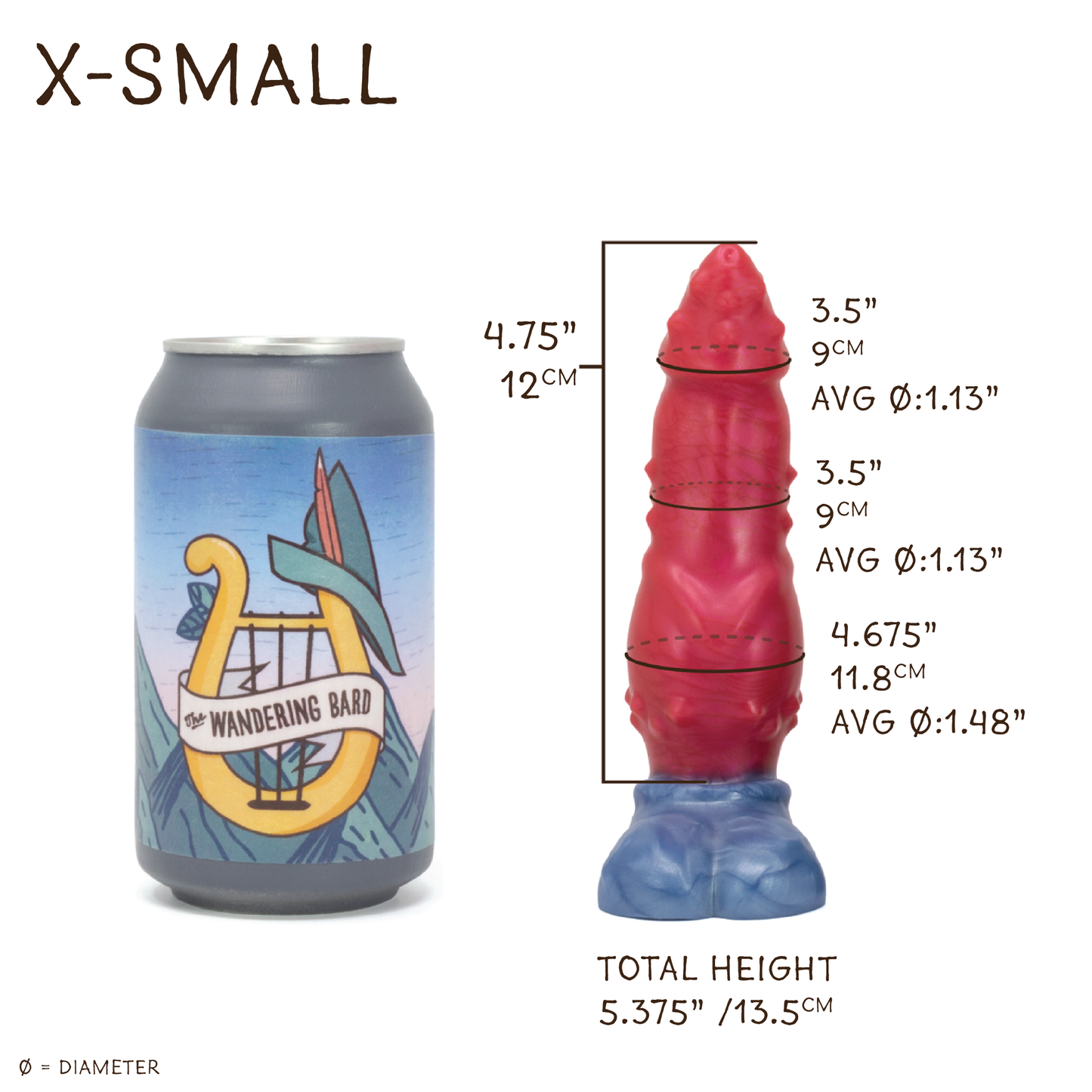 X-Small Tabaxi 00-30 Soft Berries & Cream