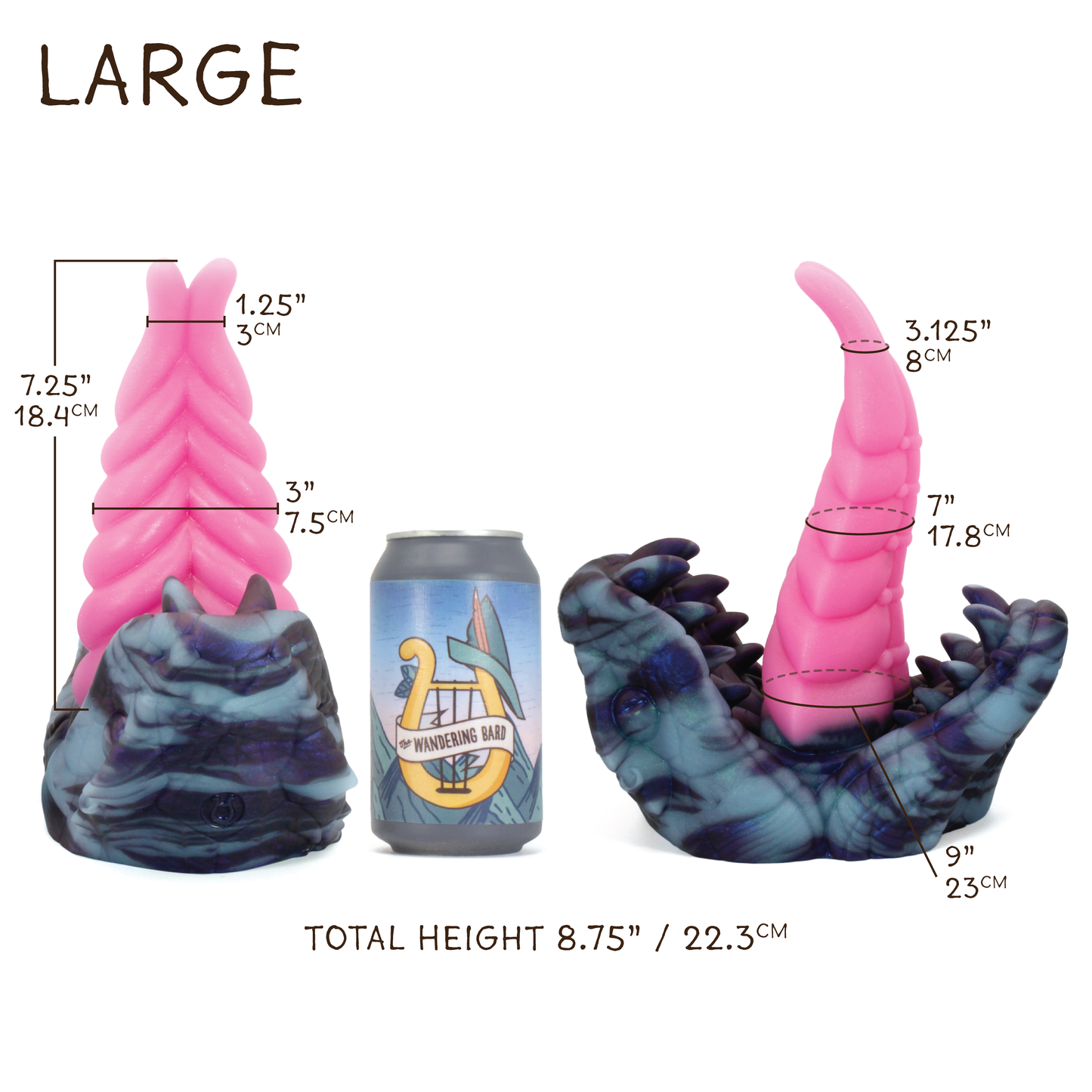 Yuanti Large 00-30 Soft Seaside GITD Color Shift