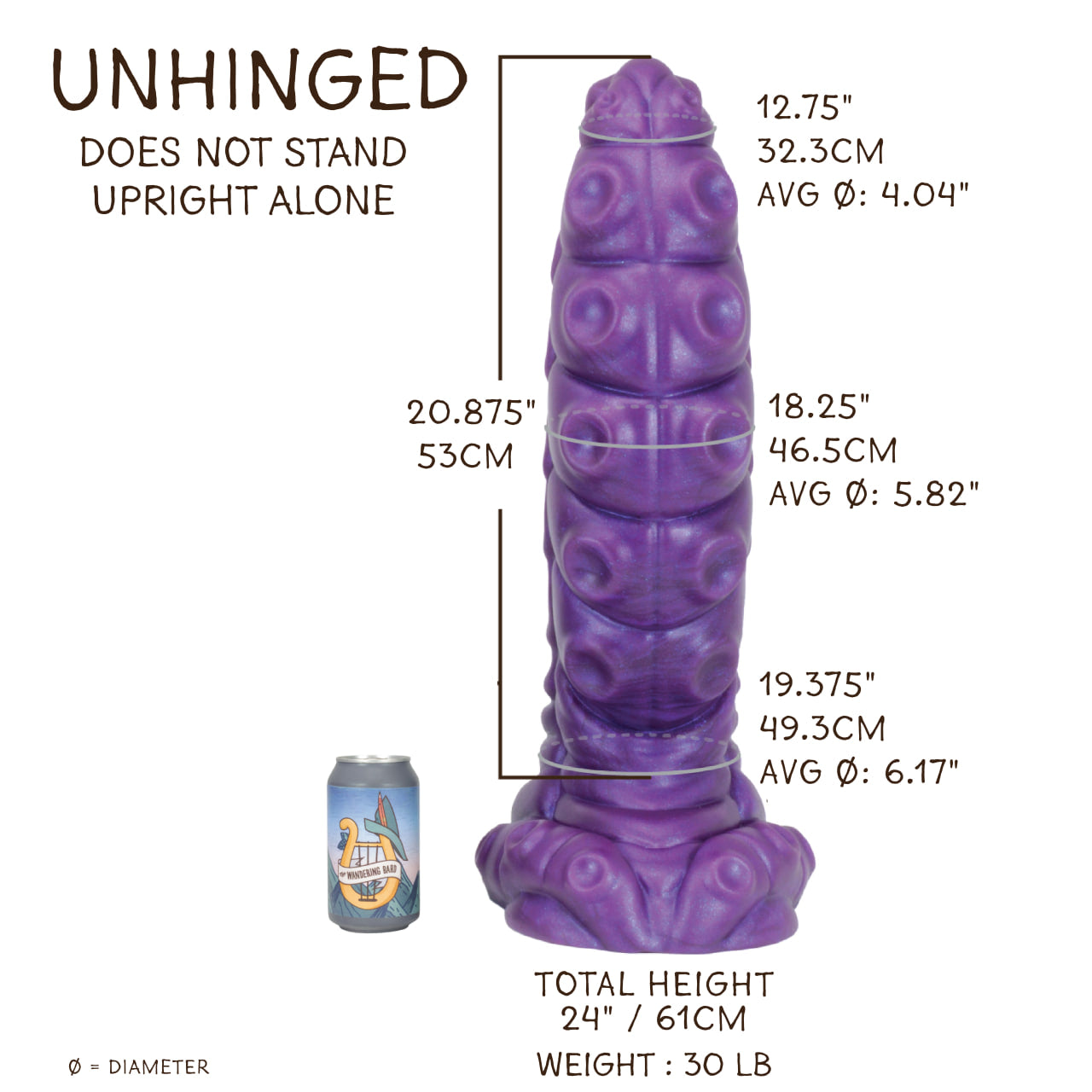 Grick Unhinged 00-30 Soft Purple Green UV