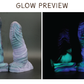 Large Tarrasque 00-30 Soft Glow Charm GITD Color Shift
