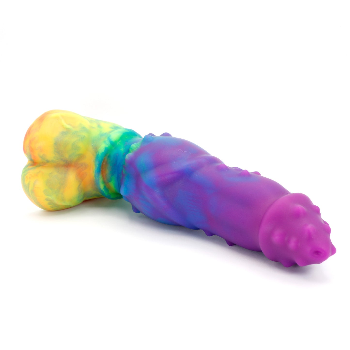 X-Large Tabaxi 00-30 Soft Rainbow Marble Fade UV Glow